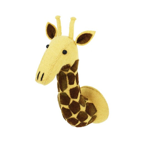 Mini Felt Giraffe Head Wall Art Fiona Walker