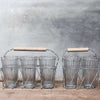 Wire Pannier or Holder for Chai Glasses