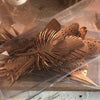 decorative golden feathers