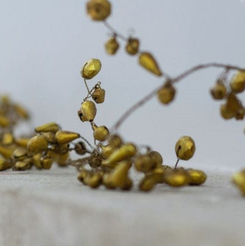 Brass Bells and Beads Garland