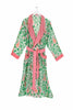 Ikat Green Gown - One Hundred Stars