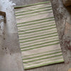 Small Striped Cotton Rug - 60x90 cm