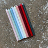 Tall Thin Taper Candle - 1.3cm Diameter - Various Colours