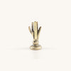 Brass Hand Card Holder or Place Name Holder