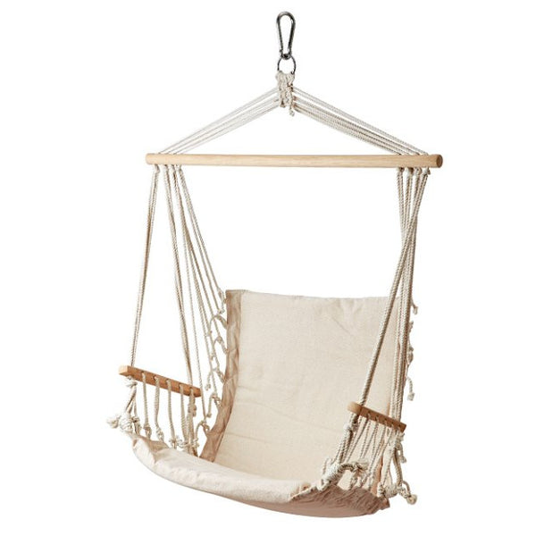 Cotton Swing Chair - Greige - Home & Garden - Chiswick, London W4 