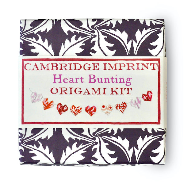 Origami Heart Bunting Kit - Cambrige Imprint