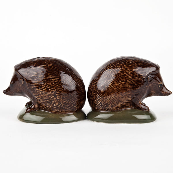 Hedgehog Salt & Pepper Pots by Quail Ceramics