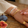 Hinged Column Bracelet - Gold - Alex Monroe