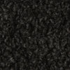 Faux Curly Fur Doorstop - Black