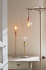 Hugo Raw Copper Lamp Stand - Two Sizes - Watt & Veke - Greige - Home & Garden - Chiswick, London W4 