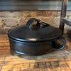 Black Terracotta Cookware - Small Casserole - Greige - Home & Garden - Chiswick, London W4 