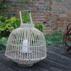Toulouse Wooden Lantern - Two Sizes - Greige - Home & Garden - Chiswick, London W4 