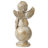 Decorative Antiqued Light Gold Angel - Greige - Home & Garden - Chiswick, London W4 