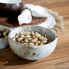 Burned Terracotta Bowls - Antique Cream Finish