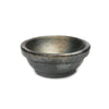 Burned Terracotta Serving Bowls Matt Black Brown Finish