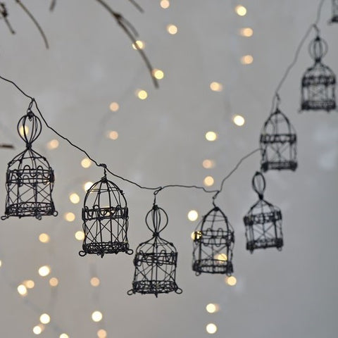 decorative rustic wire circus top garland