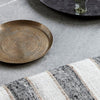 Jhansi Antique Brass Finish Tray - 29cm