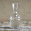 hammered recycled glass carafe or jug