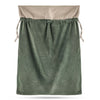 Forest Green Cotton Velvet Christmas Sack