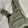 Pure Washed Linen Japanese Style Cross Back Apron