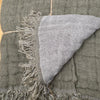 Bhabhua Stonewashed Linen and Cotton Throw - Various Colours