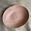 Wonki Ware Pebble Oval Pasta Bowl - Pink Lace