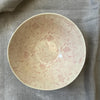 Pink Lace Pattern Pasta Bowl Wonki Ware 