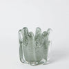 Helix Tealight Holder - Moss Green - Two Size Options - Olsson and Jensen