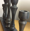 5 Candlesticks in a Row - Greige - Home & Garden - Chiswick, London W4 
