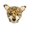 Mini Leopard Felt Wall Head by Fiona Walker, England