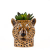 Leopard Pencil Pot by Quail Ceramics
