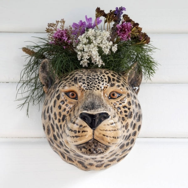 Leopard Wall Vase by Quail Ceramics - Greige - Home & Garden - Chiswick, London W4 