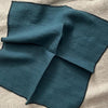 Pure Linen Napkin with Contrast Oversewn Edge - Various Colours