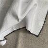 Pure Linen Napkin with Contrast Oversewn Edge - Various Colours