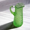 Tall Hobnail Jug - 1 Litre - Light Green