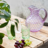 Glass Tumbler - Hobnail Design - Single