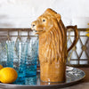 Lion Water Jug by Quail Ceramics