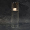 Cylindrical Glass Candle or Tealight Holder