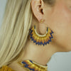 Nahua Maria Earrings - Navy