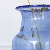 Colourful Recycled Glass Vase - Lapis Blue C