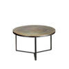 Antiqued Brass Coffee Table - Greige - Home & Garden - Chiswick, London W4 
