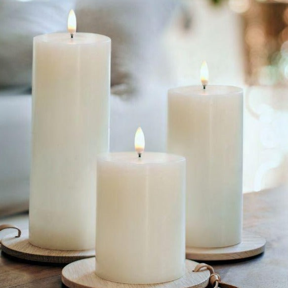 At blokere Konflikt Gå ned Faux LED Pillar Candles by Uyuni