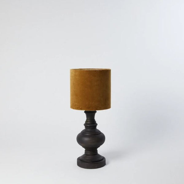 Manchester Lamp from Olsson & jensen Sweden  Black Mango Wood