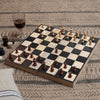 Wooden Chess and Draughts Set - Greige - Home & Garden - Chiswick, London W4 