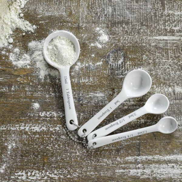 Porcelain Measuring Spoon Set of Four