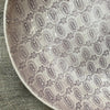 Wonki Ware Medium Spaghetti Bowl - Aubergine Lace