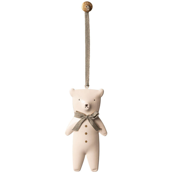 Maileg Metal Christmas Ornament Teddy Bear