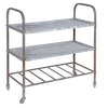 Distressed Metal Trolley - Greige - Home & Garden - Chiswick, London W4 