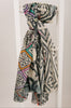 Milano Mosaic Fine Wool Embroidered Shawl from Jo Edwards