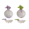 Stoneware Veggie Series - Set of Two Mini Onion Bowls